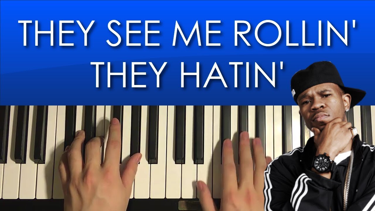 How To Play - Chamillionaire - Ridin' Dirty (PIANO TUTORIAL LESSON)