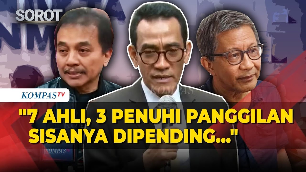 [FULL] Kuasa Hukum Roy Suryo Hadirkan 7 Ahli dalam Kasus Ijazah Jokowi di Polda Metro