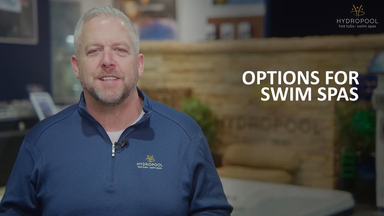 What options can you get for your swim spa?