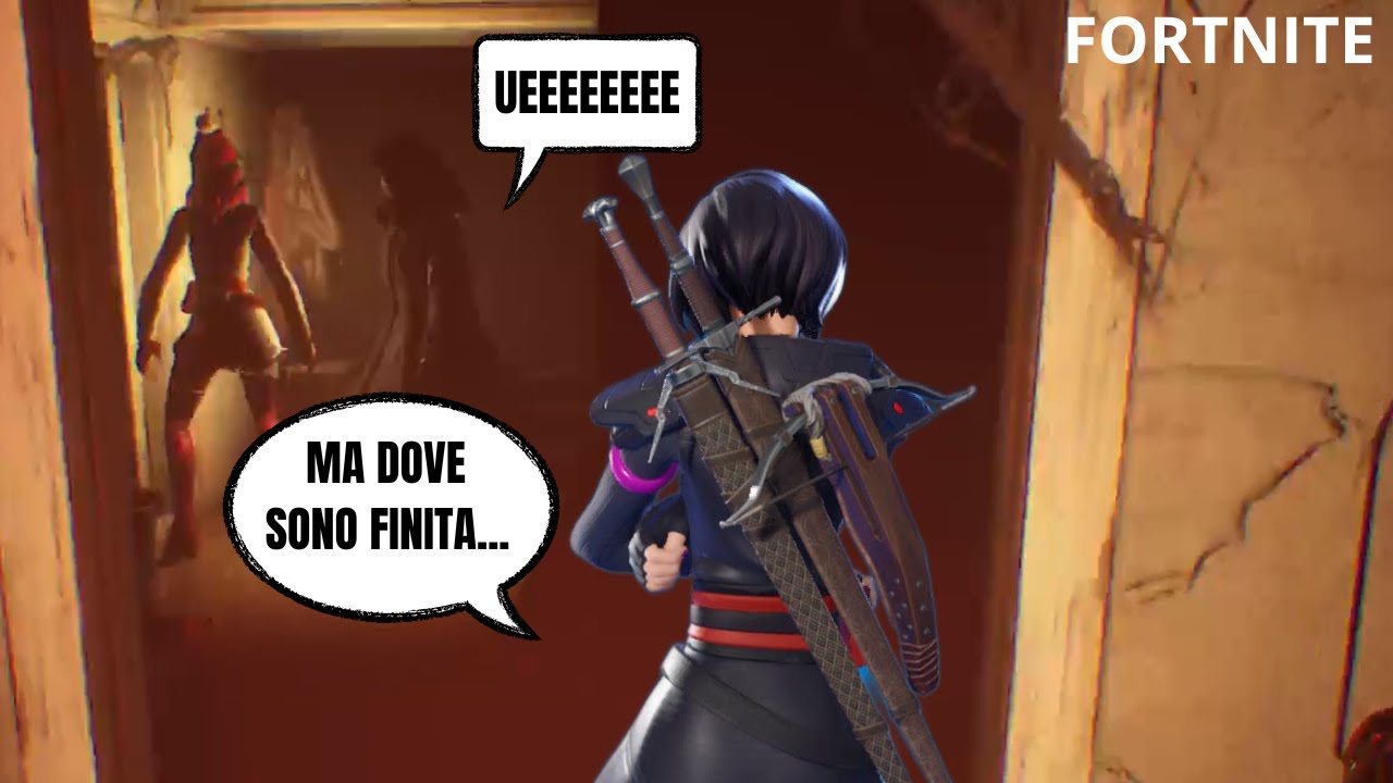 NON SO SE RIDERE O AVERE PAURA - Fortnite [ Gameplay PS5 ITA ]