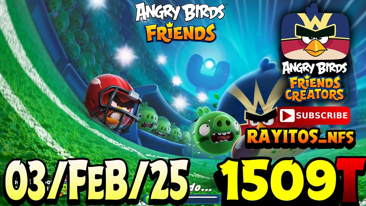 Angry Birds Friends All Levels Tournament 1509 Highscore POWER-UP walkthrough
