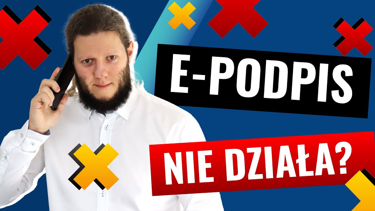Co zrobić jeśli Tw&oacute;j e-podpis nie działa?