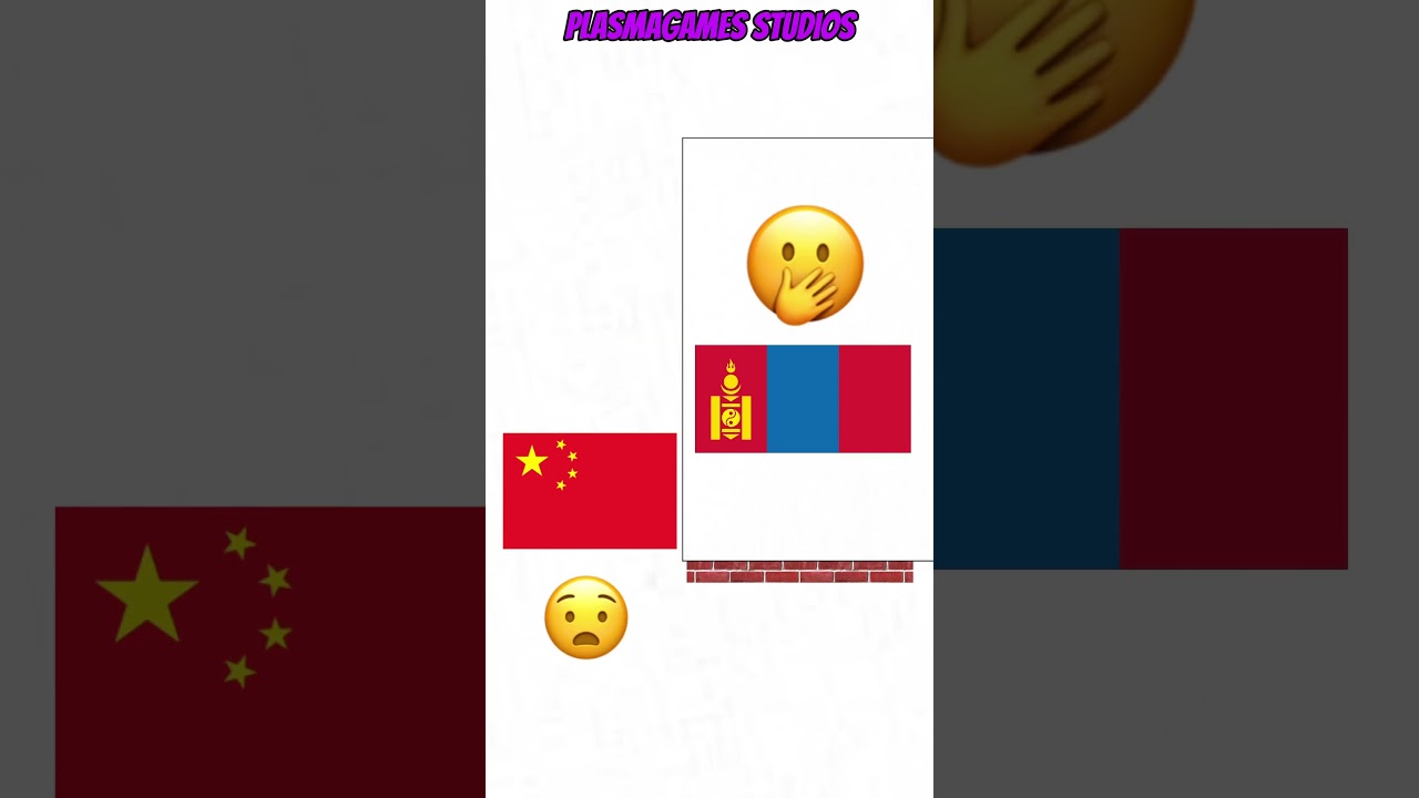 China wall vs mongol #countryballs #edit #china #momgol #chinawall