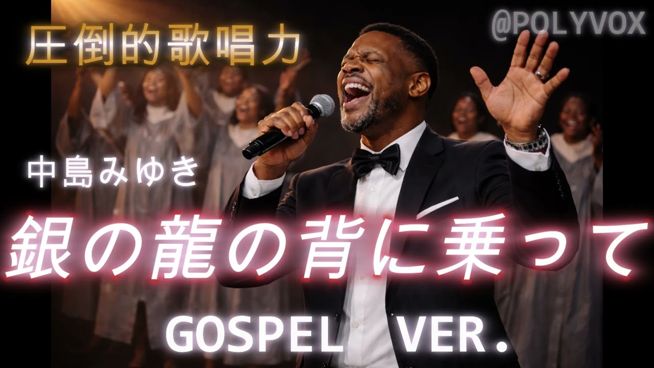 【ゴスペル ver.】銀の龍の背に乗って/中島みゆき ｜Polyvox Cover｜#ゴスペル #アカペラ #ビートボックス　#jpop