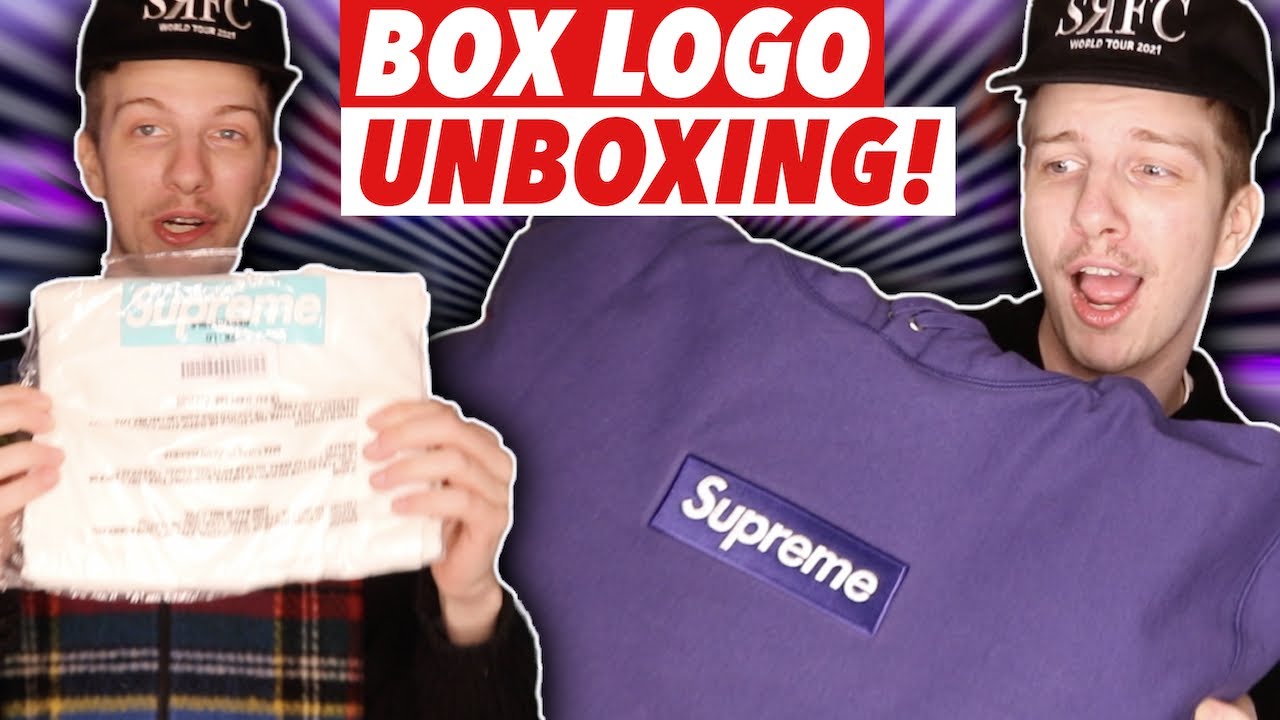 Unboxing My Supreme Box Logos! (Tiffany, F/W '21 Hoodie)