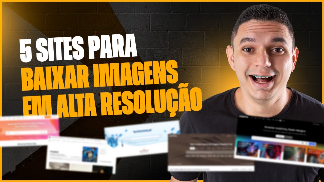 Como baixar imagens em alta resolução e DE GRAÇA!