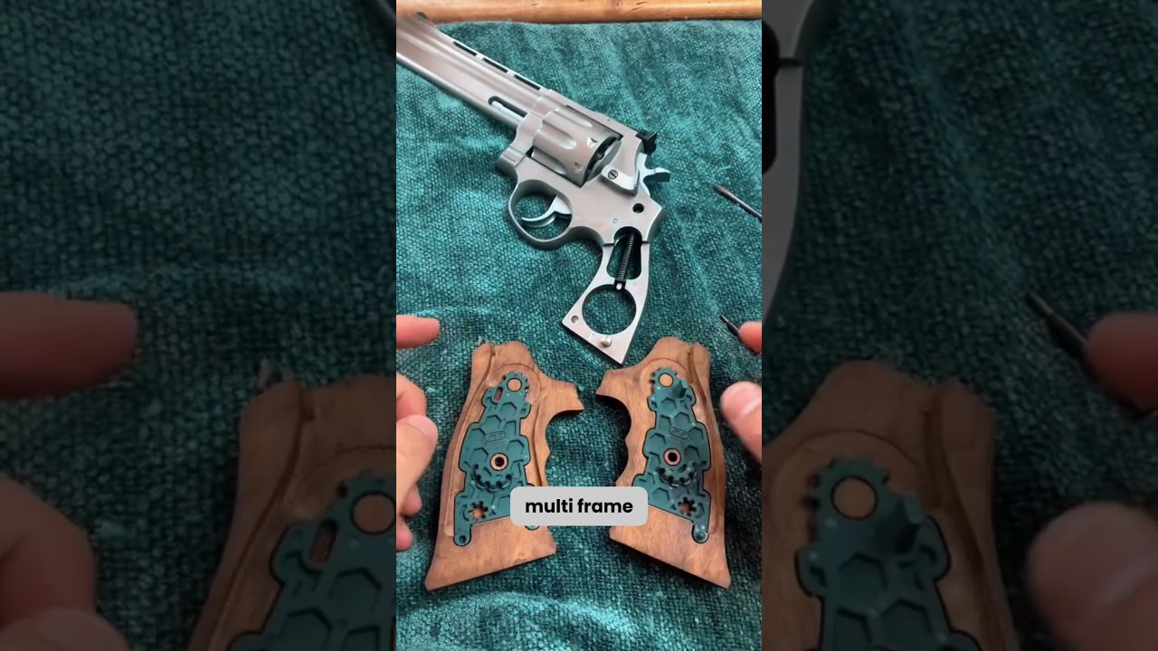 Revolver Makeover: MBT&rsquo;s Universal Grip Fits Taurus, Including RT 357H - Raging Hunter!