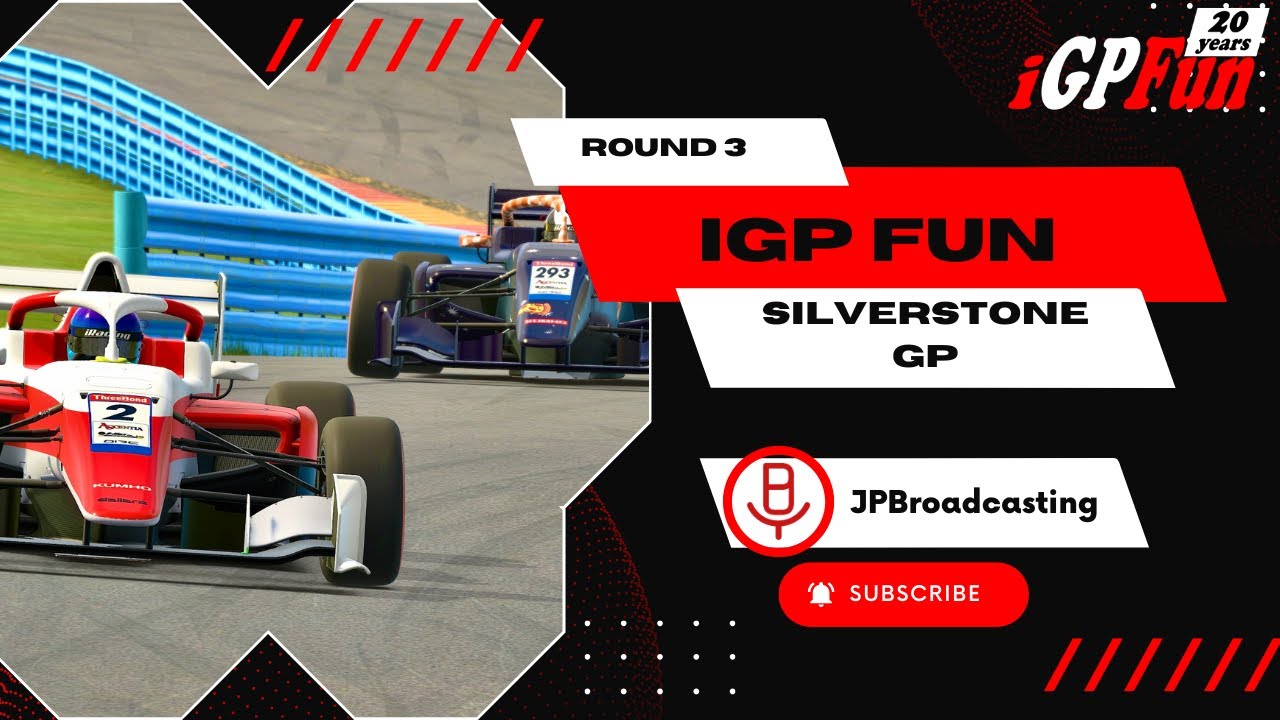 iGPFun Super Formula lights Round 3 Season 1 2026 @ Silverstone GP