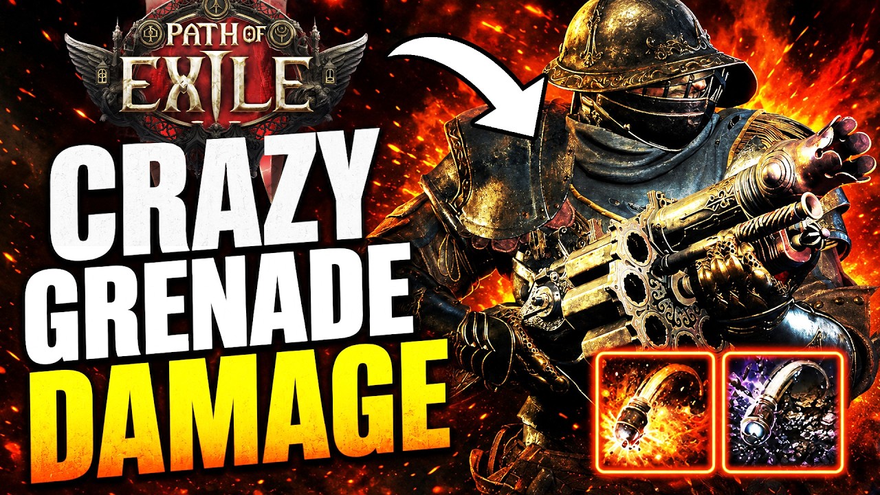 HUGE BUFFS IN 0.5! THIS GRENADE BUILD HAS CRAZY DPS! POE 2 0.5 Build (NEW META)