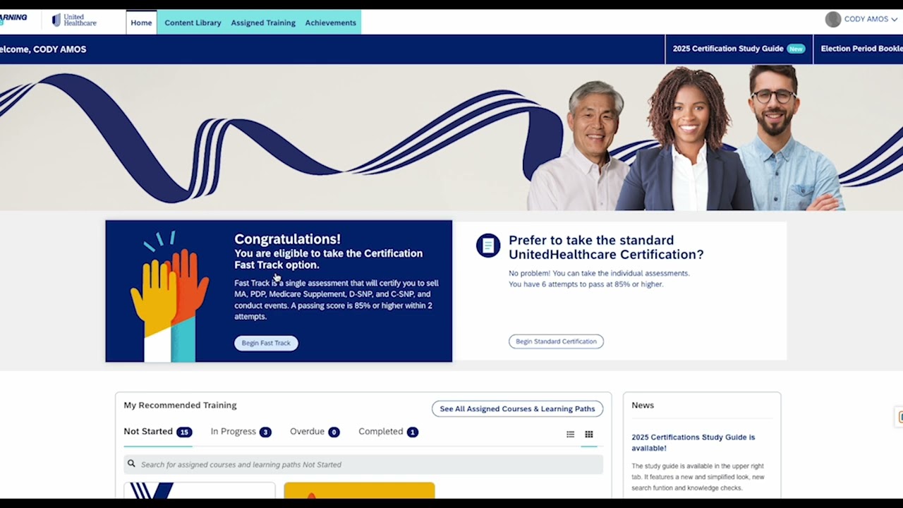 UHC Fast Track Certification Guide
