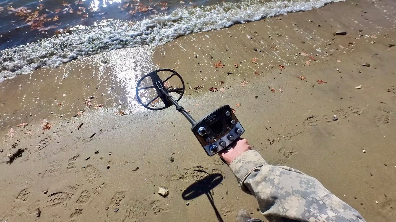 Nexus MP V2 and Minelab Manticore on Salt Water Beach Metal Detecting