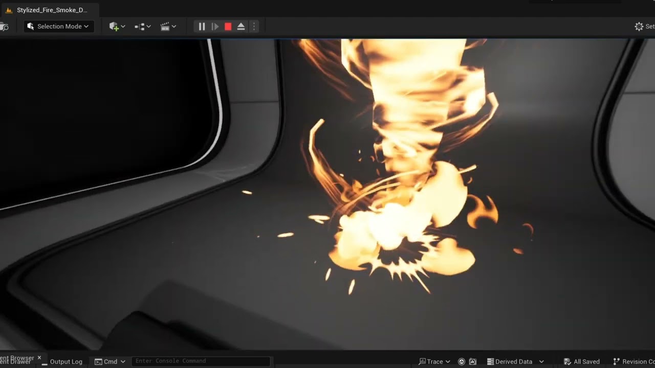 Stylized Fire and Smoke