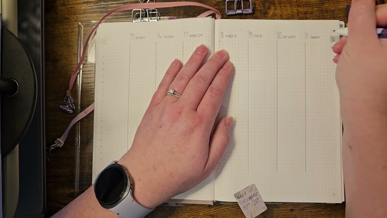 My Plan to start using the A5 Complete Planner By Sterling Ink in December of 2025