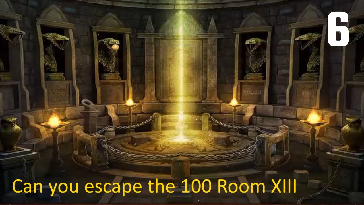 Can you escape the 100 room 13 LEVEL 6 Walkthrough