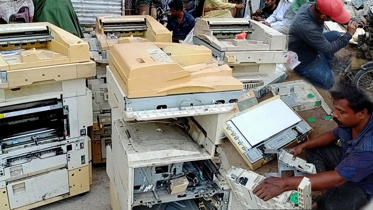 Photocopy Machine Scrap Metal Copper Scrapping | Amazing Technique of Scrap Photocopy | Scrap Skills