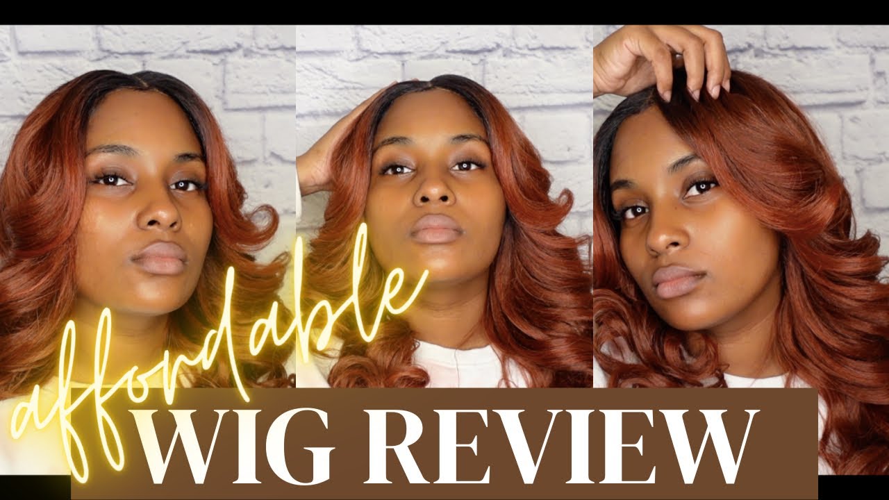 Beginner friendly | $46 |Outre Sleeklay Part Synthetic HD Lace Front BRIZELLA (DRFF2/Cinnamon Spice)