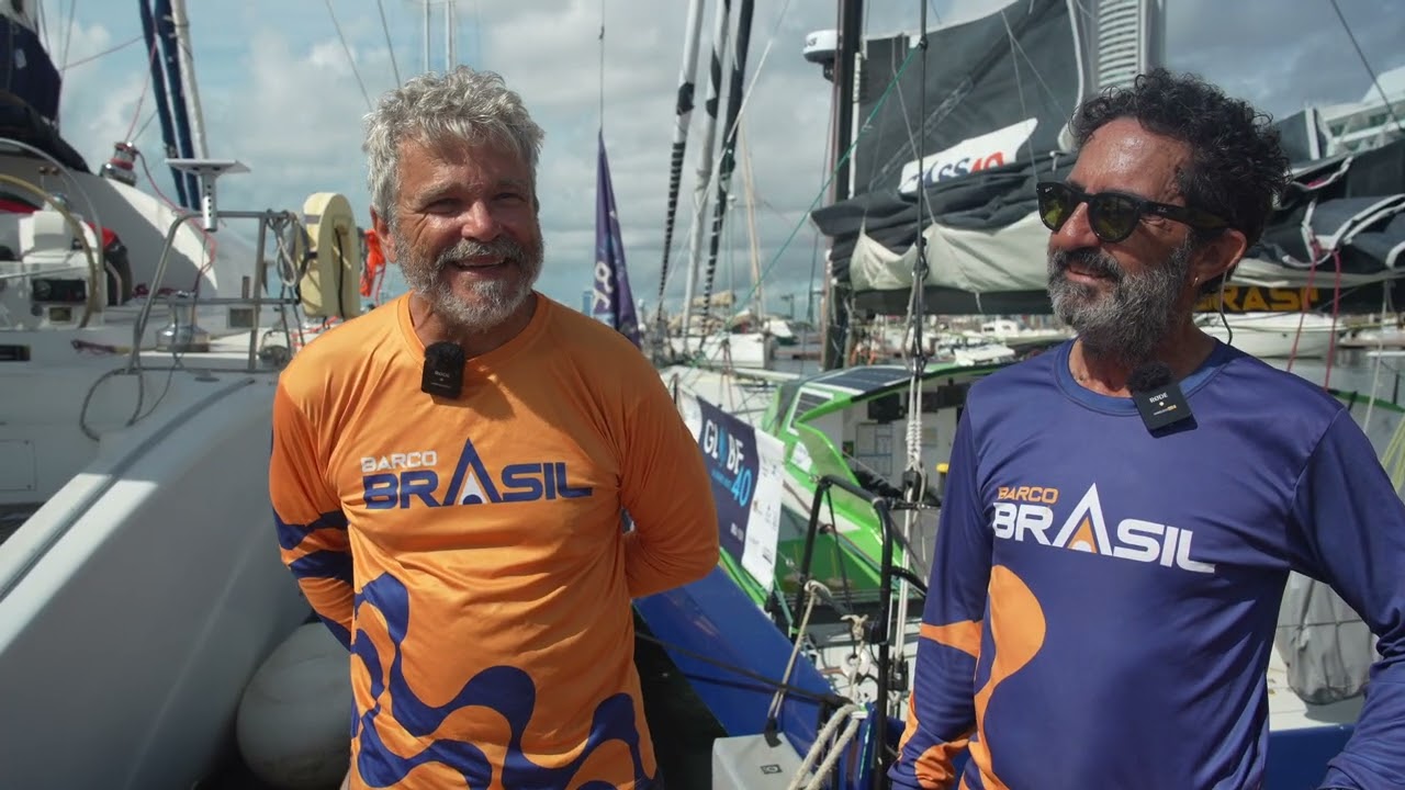 Interview d'arrivée Barco Brasil - 5ème étape