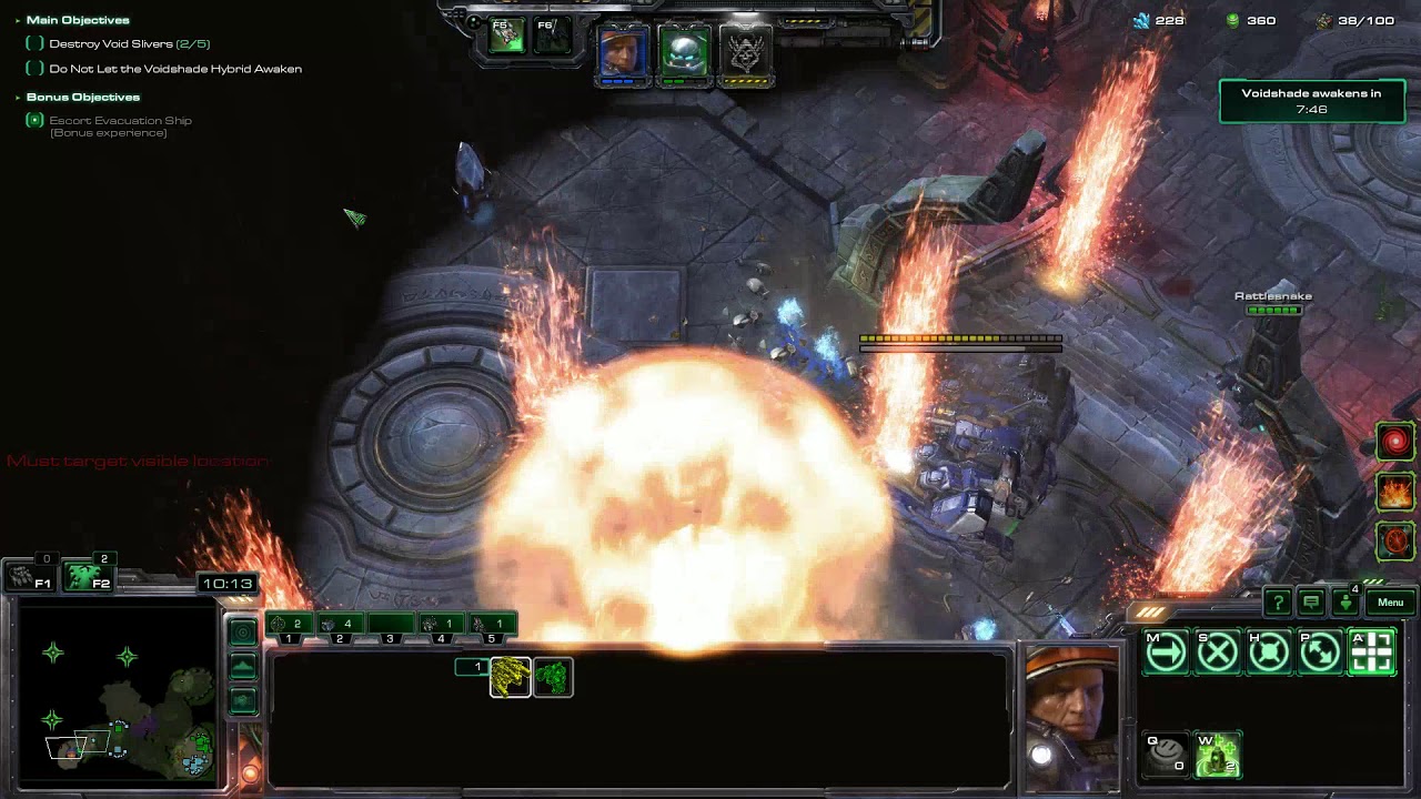 StarCraft 2 Co-op - Unstable Environment (Weekly Mutation #124)