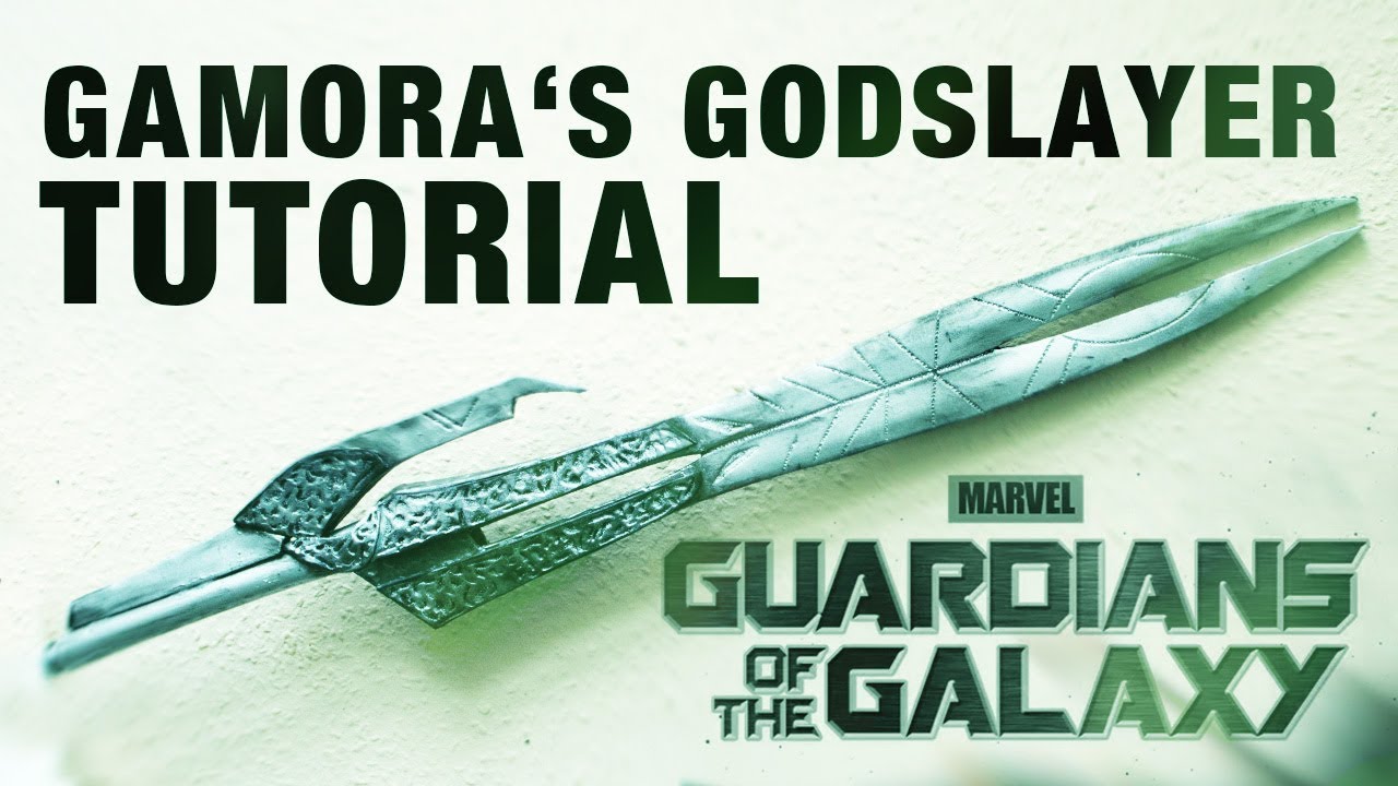 Gamora's GODSLAYER Tutorial / DIY GUARDIANS of the GALAXY