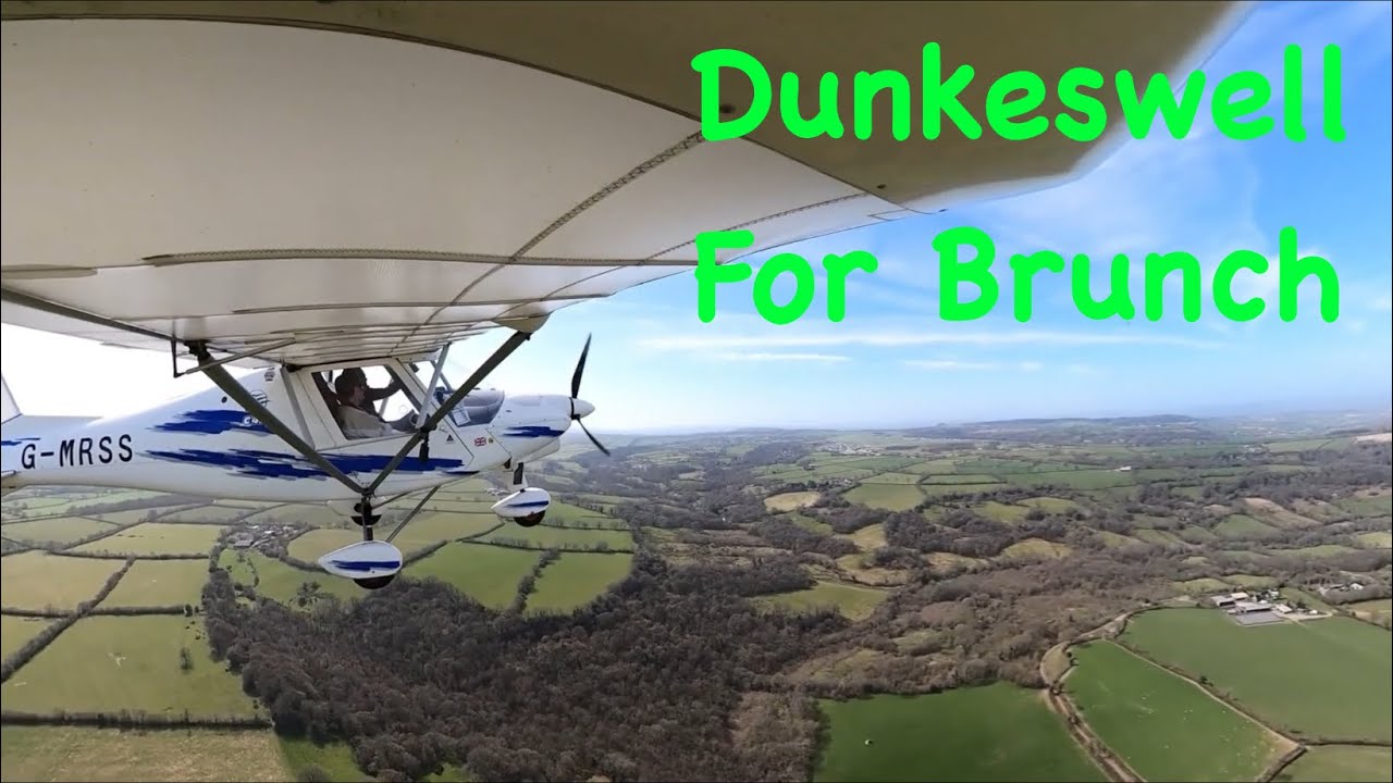 Dunkeswell for Brunch   light aircraft, Ikarus C42