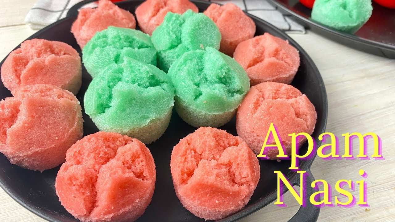 Rahsia dan tips apam nasi mekar gebu dan lembut tanpa tapai nasi atau eno