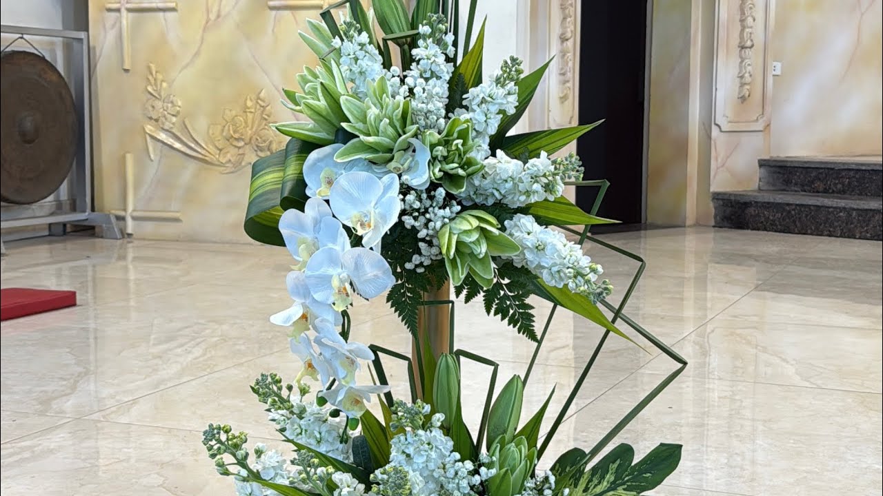 Mẫu hoa 2 tầng phụng vụ