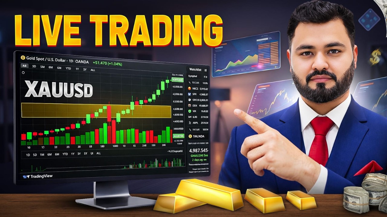 Gold Live Trading | US Session | 200🔥| XAUUSD Scalping & Market Analysis  | Chart Pulse