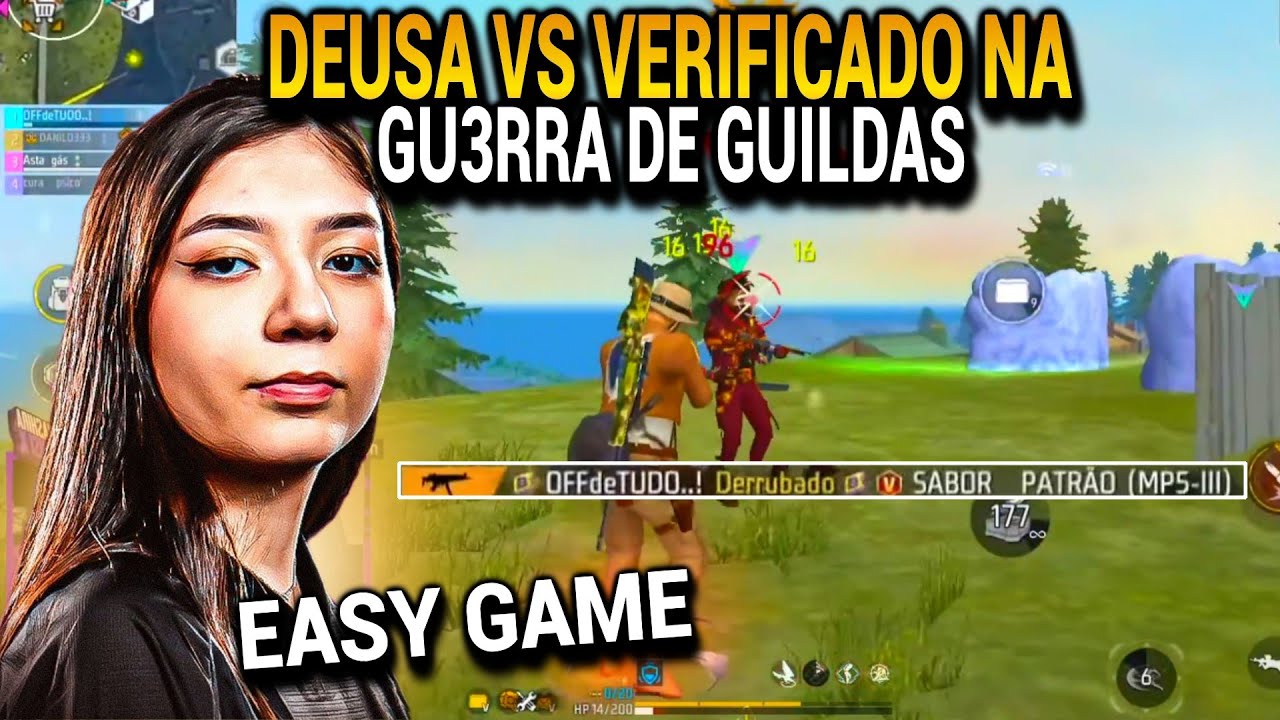 DEUSA JOGOU FÁCIL CONTRA O VERIFICADO NA GUERRA DE GUILDAS, TEVE FARPAS!!