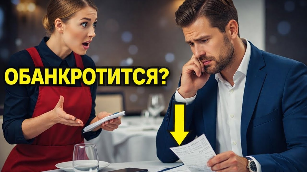 Миллиардер в шутку просит официантку дать ему финансовый совет — но ее первые слова оставляют его...