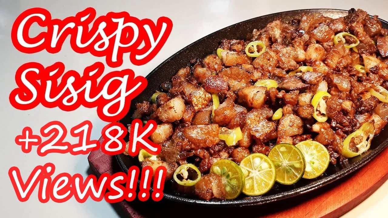 KFC CRISPY SIZZLING SISIG!!! (Kuya Fern's Cooking)