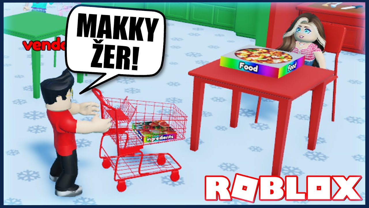 VENDA, MAKKY A IRIIS JSOU NEJLEPŠÍ TÝM!😂Roblox Eat Same Color Food w/@VendaliRoblox​
