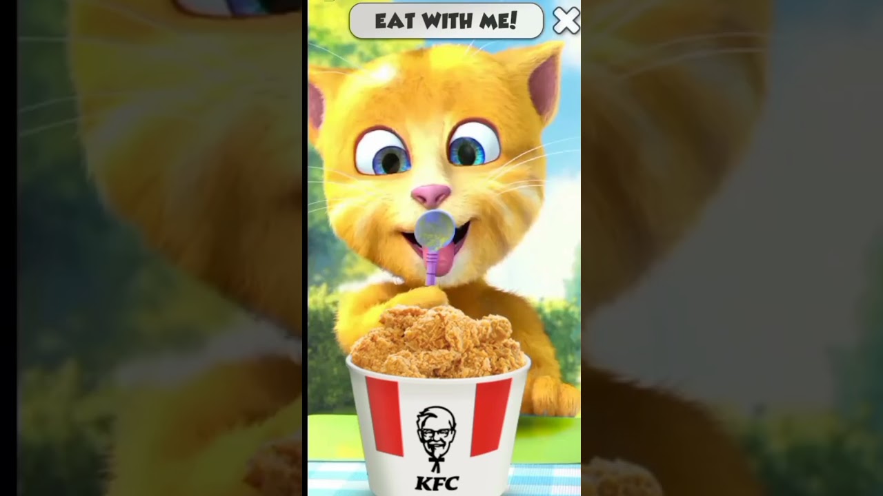 Talking Ginger 2 #talkingginger #talkingtom #mobilegame #game #gaming #shorts