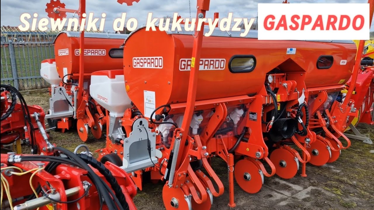 Siewniki do kukurydzy Gaspardo MTER 300 oddział Winnica ROLMECH