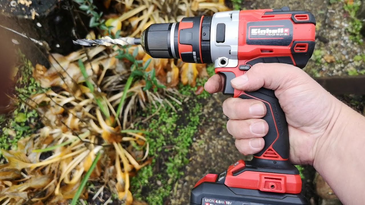 Einhell Akkuschrauber TE-CD 18 Li-i Brushless Solo BL Power X-Change Unboxing Akkuschlagbohrer 60 Nm