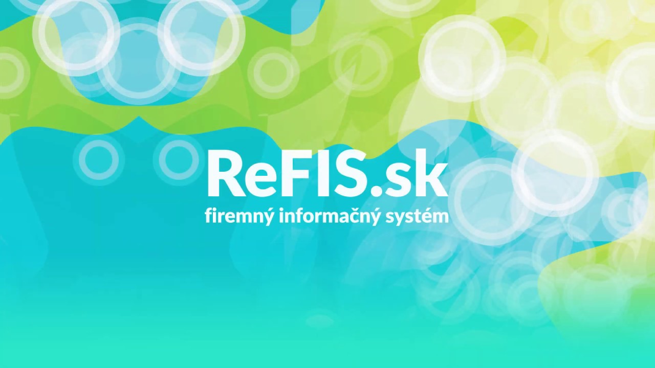 ReFIS schvalovanie