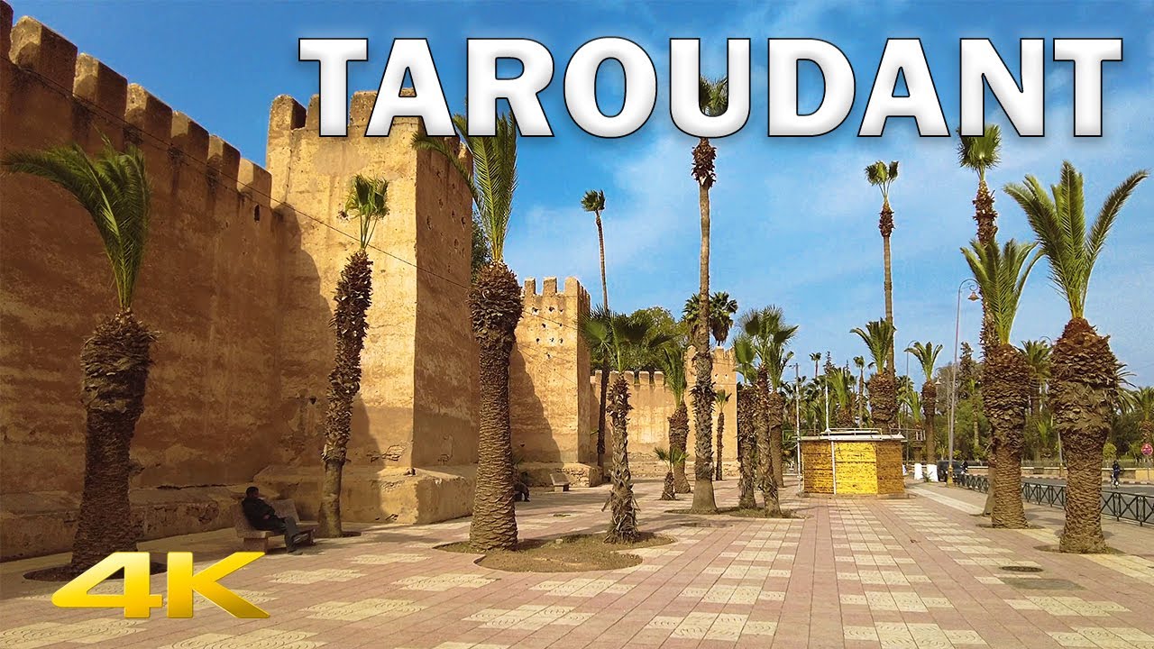 Taroudant/تارودانت Walled City Virtual Tour - Morocco【4K, 60fps】🇲🇦
