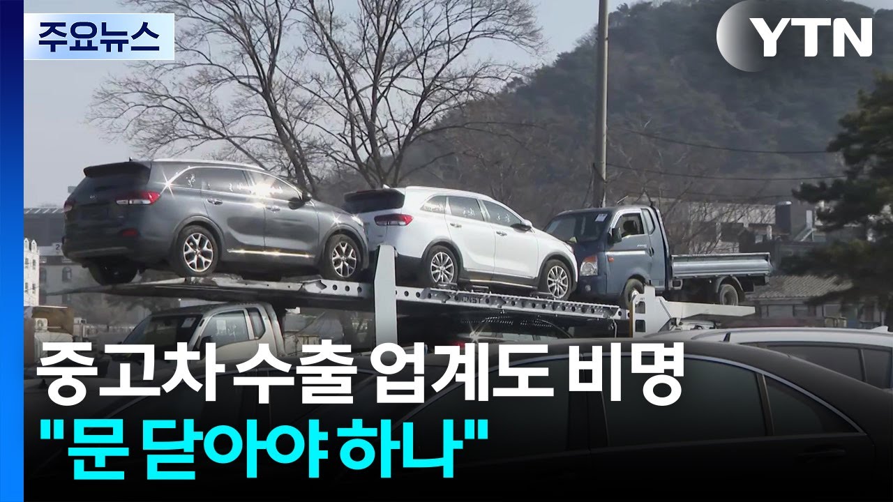 중동 사태로 중고차 수출 업계도 비명...