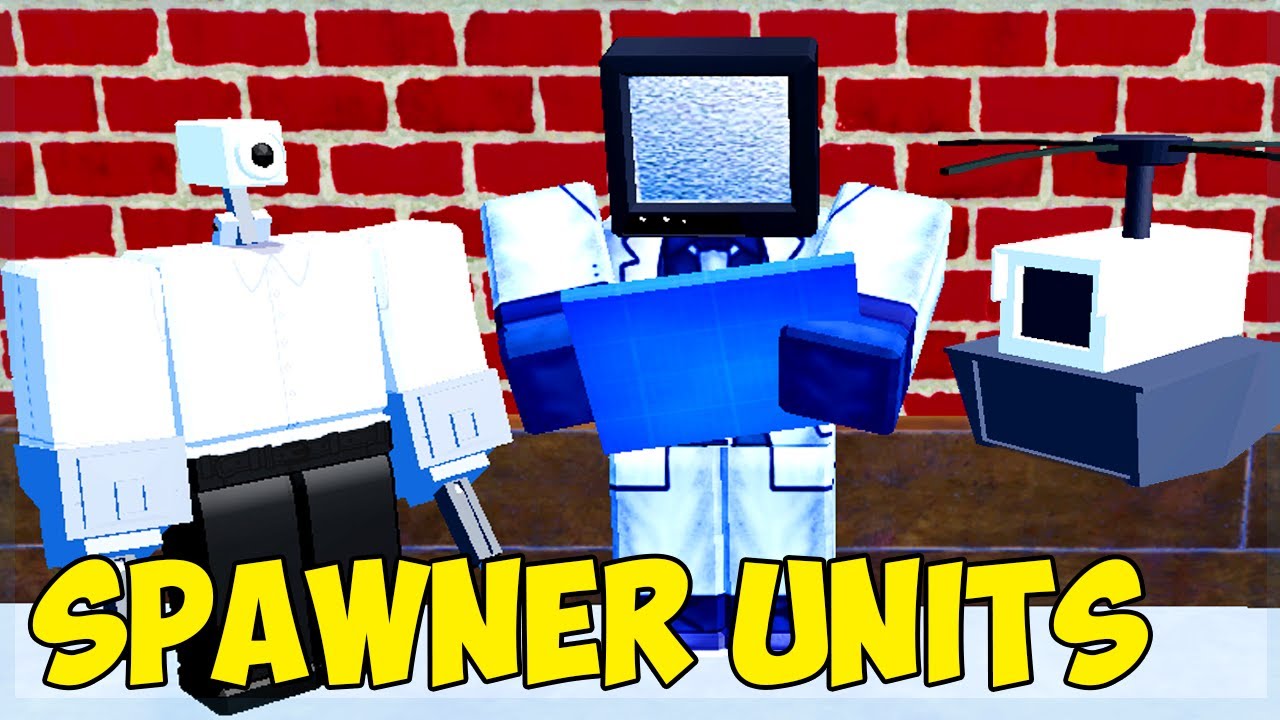 ТОЛЬКО с использованием спавнеров в Roblox Toilet Tower Defense