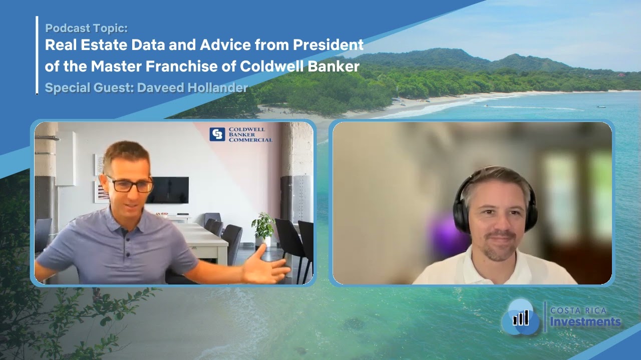 Real Estate Data and Advice from President of the Master Franchise of Coldwell Banker Costa Rica