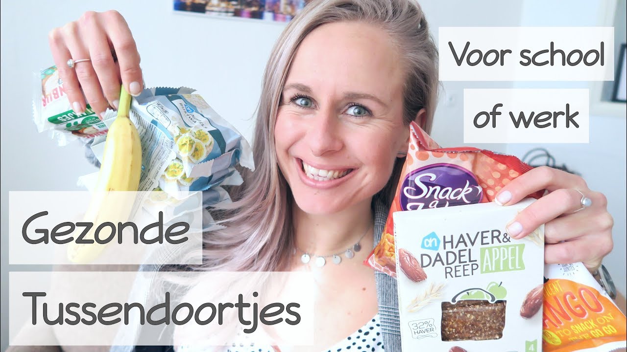 17x Gezonde Snacks - Super Makkelijk voor School of Werk