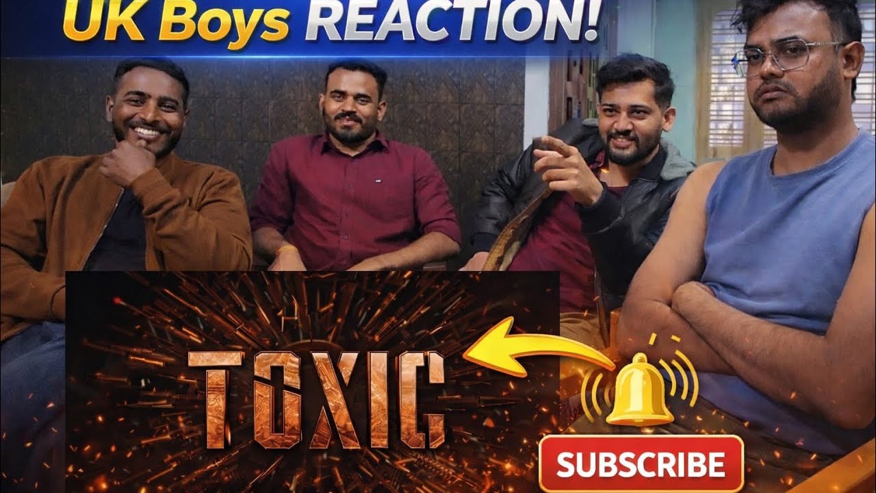 TOXIC Trailer Reaction 😱 | Our Honest First Reaction | UK Boys Reaction