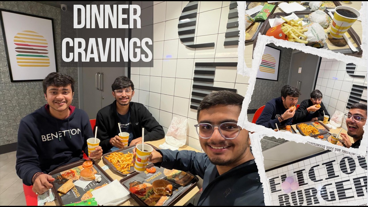 Dinner Cravings Took Over 🍔 | McDonald’s It Is 😄