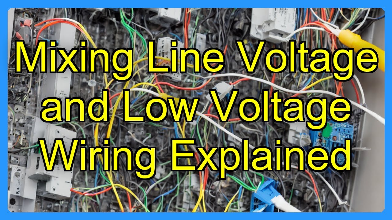 Mixing Line Voltage and Low Voltage Wiring Explained