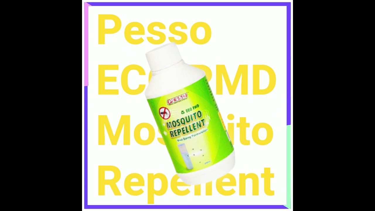 Nano Mist Sprayer with Pesso ECO PMD Mosquito Repellent 250ML