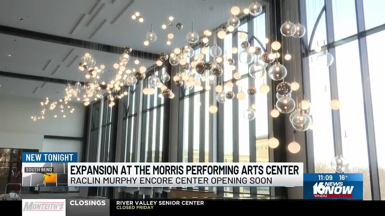 Raclin Murphy Encore Center opens Saturday at Morris Performing Arts Center