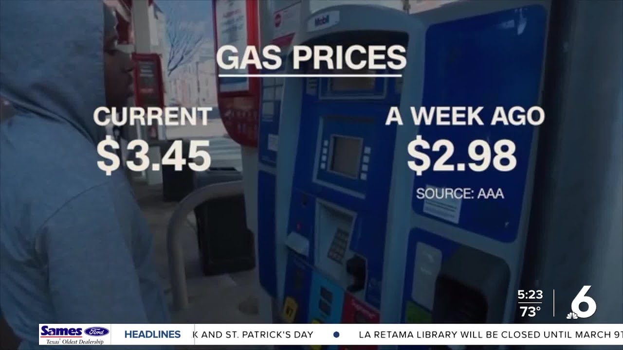Gas and oil prices surge across the country amid war with Iran