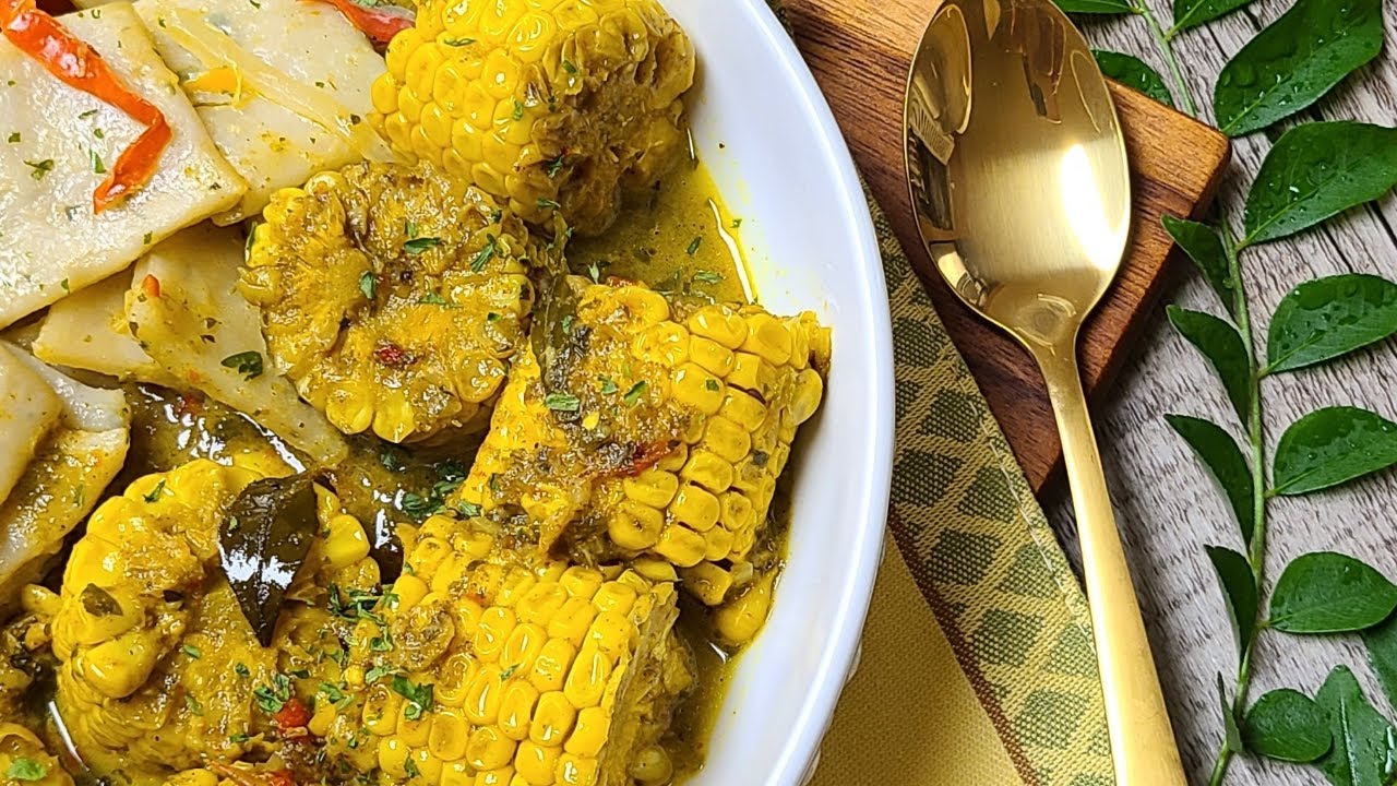 Trini Curried Corn - Episode 1109