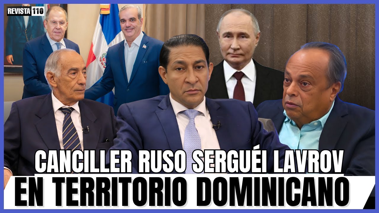 Iván Gatón, Pimentel y Núñez: Análisis sobre la visita del canciller ruso Serguéi Lavrov a la RD