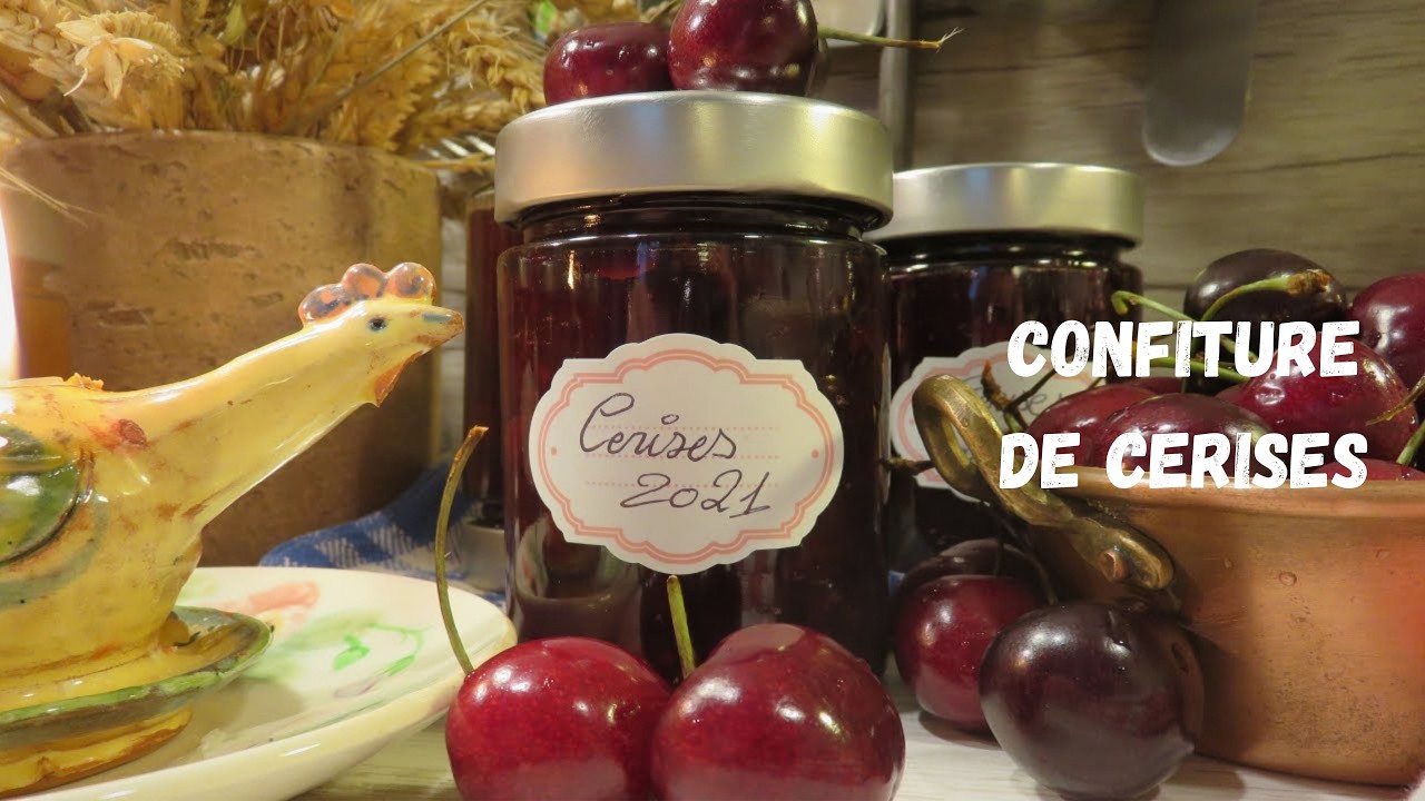 MA CONFITURE DE CERISES à l'ancienne Grand Mère Mitraille, facile et délicieuse - Gourmandises TV