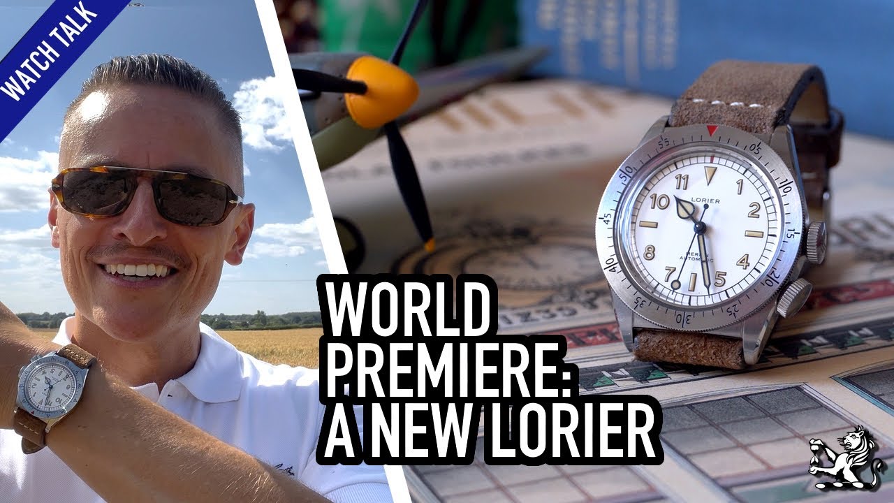 A First Look At Lorier's New Merlin Watch: An Affordable British RAF WW2 Inspired 37mm Automatic